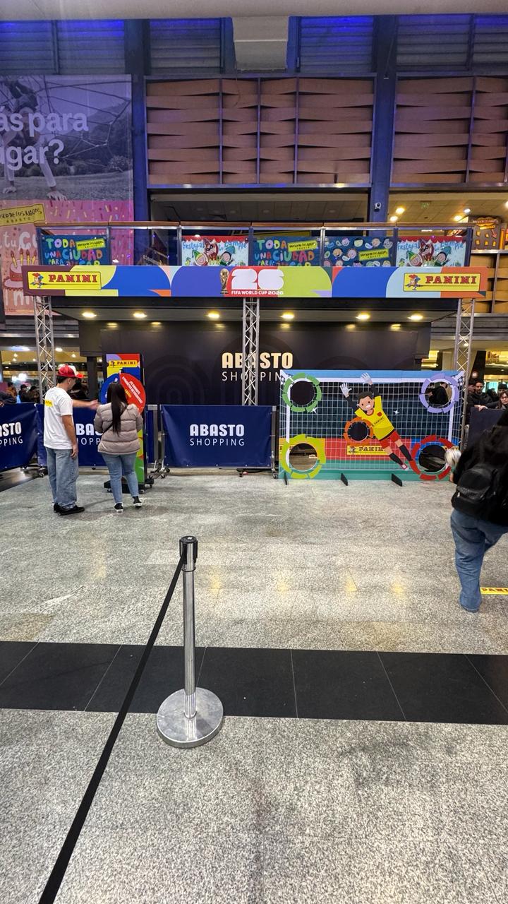 Activación interactiva de Fancity para Panini y las figuritas del Mundial