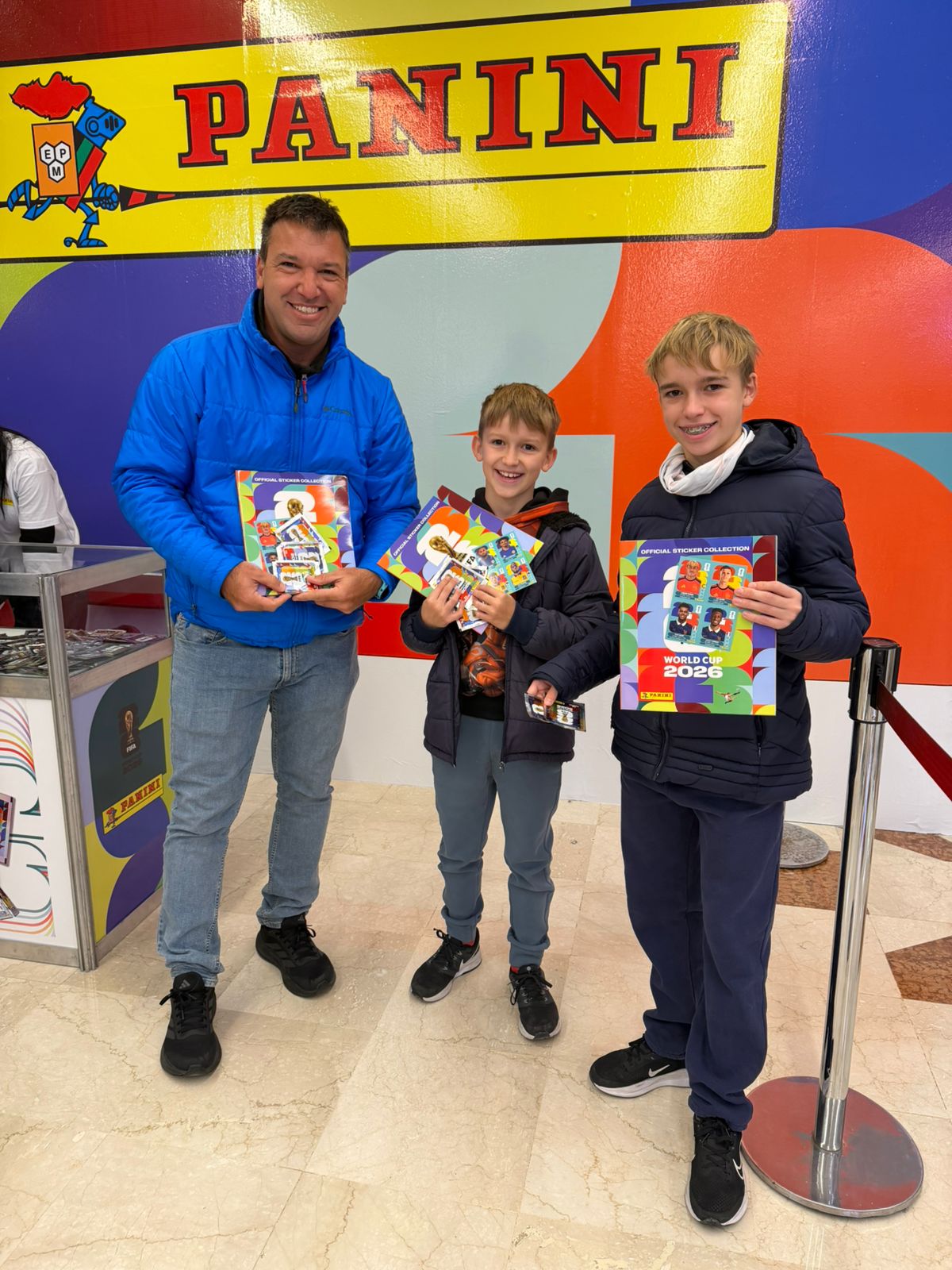 Acción presencial de Fancity para Panini y las figuritas del Mundial